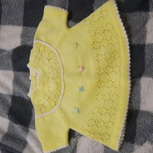 Beautiful Vintage Knit Sweater Dress